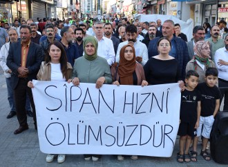 Agirî’de Sîpan Hiznî için protesto 